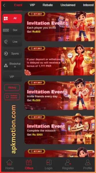 B77 Bet Game Apk
